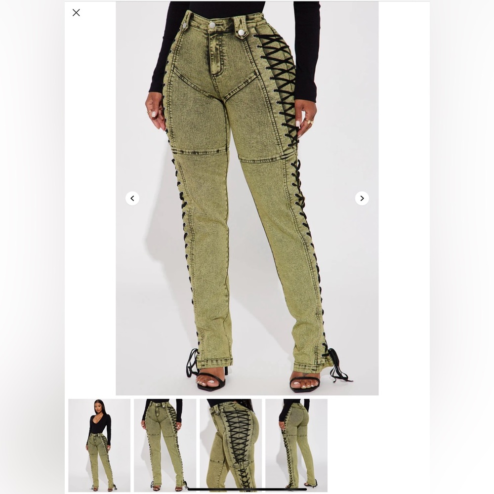 Lace Up Pant